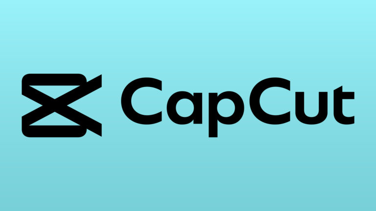 black_text_and_capcut_logo_is_placed_on_a_blue_background