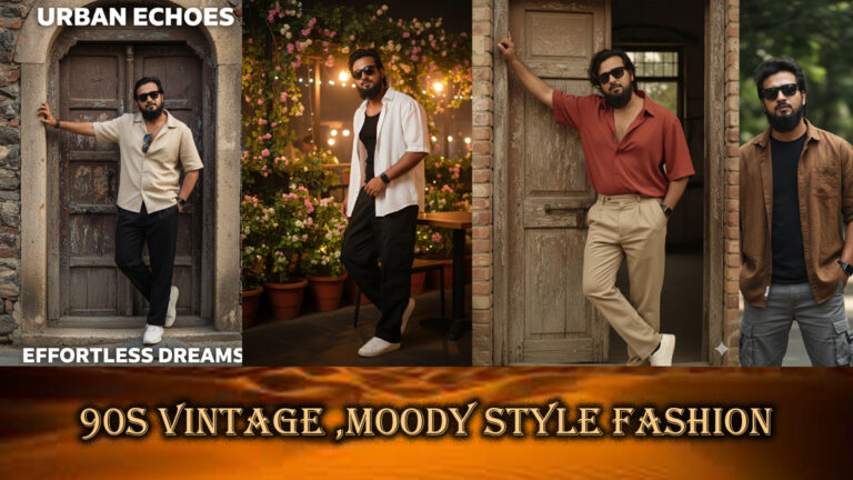 90s Vintage ,Moody Style Fashion