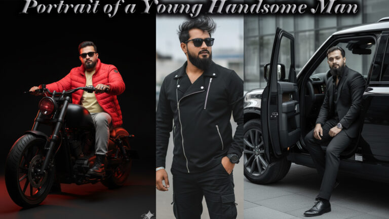 Portrait of a Young Handsome Man