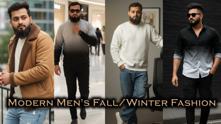 Stylish Man Modern Men’s Fall/Winter Fashion